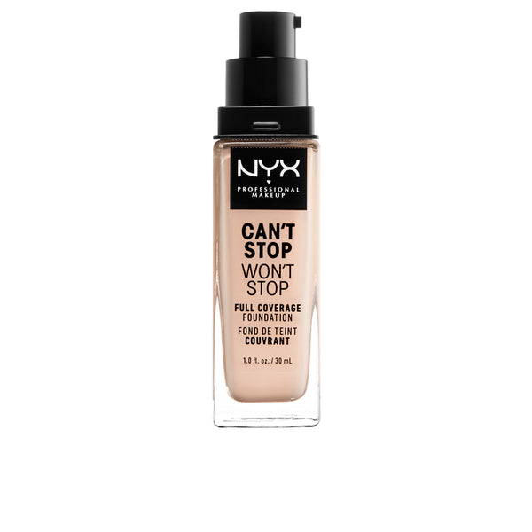 Can't stop won't stop täyspeittävä meikkivoide #light porcel - NYX PROFESSIONAL MAKE UP