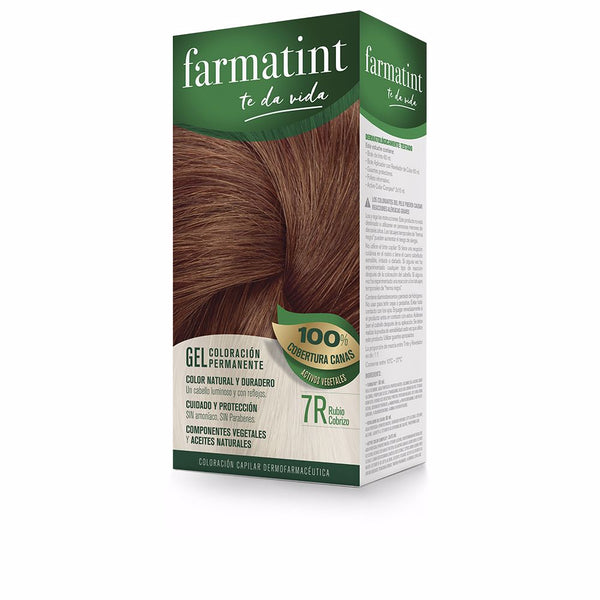 Farmatint gel pysyvä värjäys #7r-vaalean kupari 5 kpl - FARMATINT