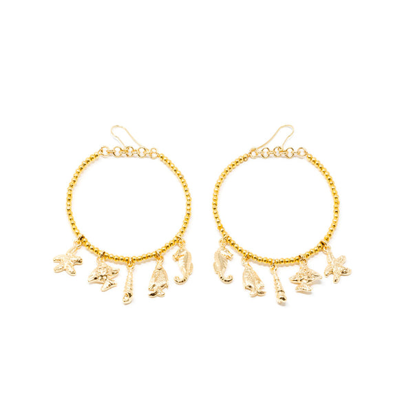 Formentor Earrings #Shiny Gold 1 U