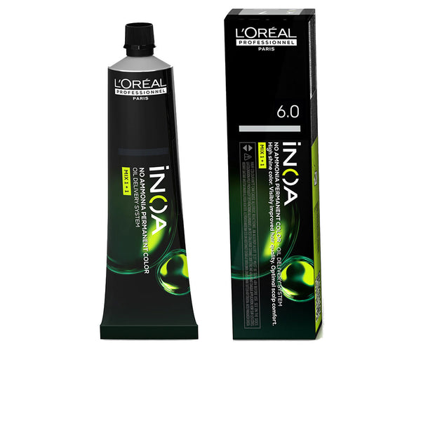 Inoa ammoniakiton kestoväri #6.0 60 gr - L'ORÉAL PROFESSIONNEL PARIS