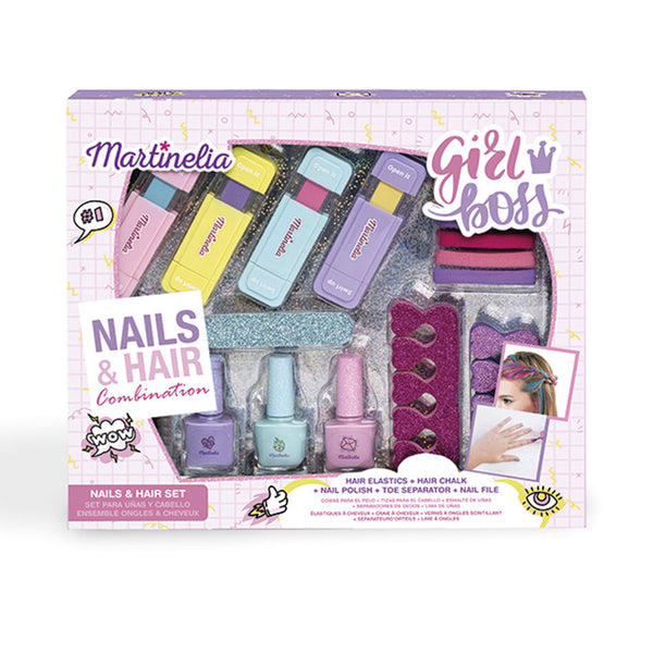 Super girl hiukset & kynnet lote 16 pz - MARTINELIA
