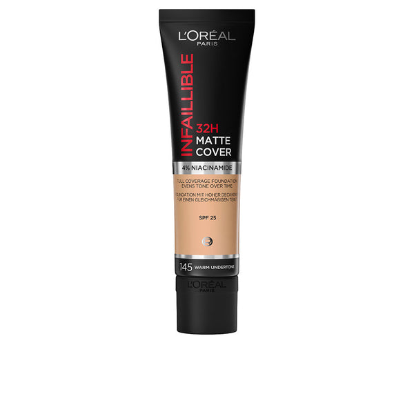 Infaillible 32h mattapintainen meikkivoide #145-rose beige 30 ml - L'ORÉAL PARIS