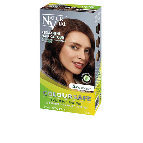 Coloursafe pysyvä väriaine #5.7-suklaa - NATUR VITAL