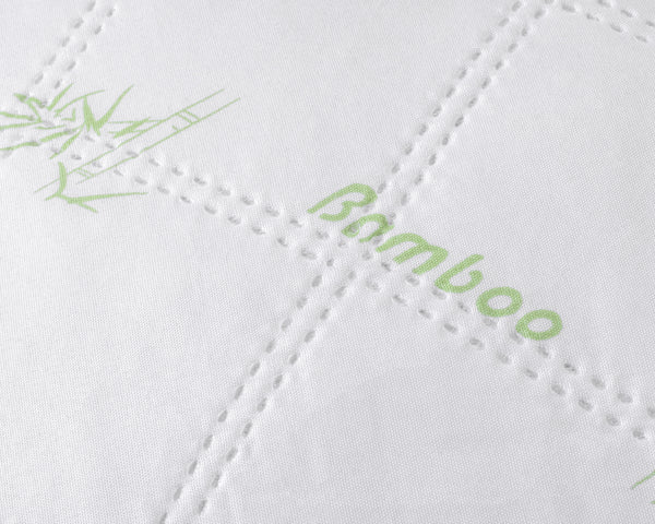 Bamboe Hoofdkussen Valkoinen - Vuodevaatteet