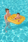 Bestway Swim Safe Step A -uimakouluistuin on neliskanttinen ja kooltaan 76 cm x 76 cm. Istuin on suunniteltu helpottamaan uimisen opettelua lapsille.