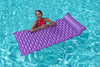Violetti ilmatäytteinen rantapatja, koko 213cm x 86cm.