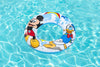 Bestway 91004 Disney-kolko uima-altaaseen, jossa on Mickey ja ystävät -kuvio. Halkaisija 56 cm.