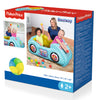 Bestway 93535 Fisher-Price -dmuchany kilpa-auto palloilla, koko 119cm x 79cm x 51cm.