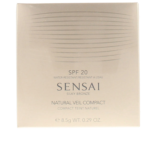 Sensai silky bronze aurinkosuojaava kompakti #sc02 - SENSAI