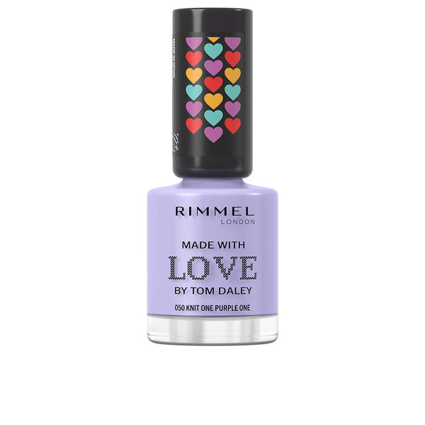 Made with love by tom daley kynsilakka #050-knit one purple one 8 ml - RIMMEL LONDON