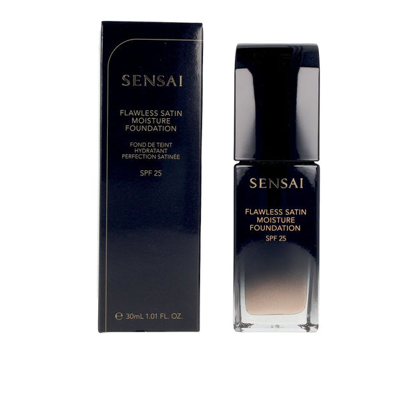 Sensai flawless satin foundation spf25 #102-ivory beige 30 ml - SENSAI