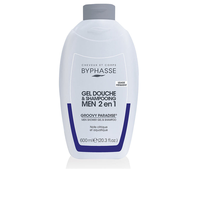 Byphasse Groovy paradise men 2 in 1 600 ml | Vuodevaatteet.fi
