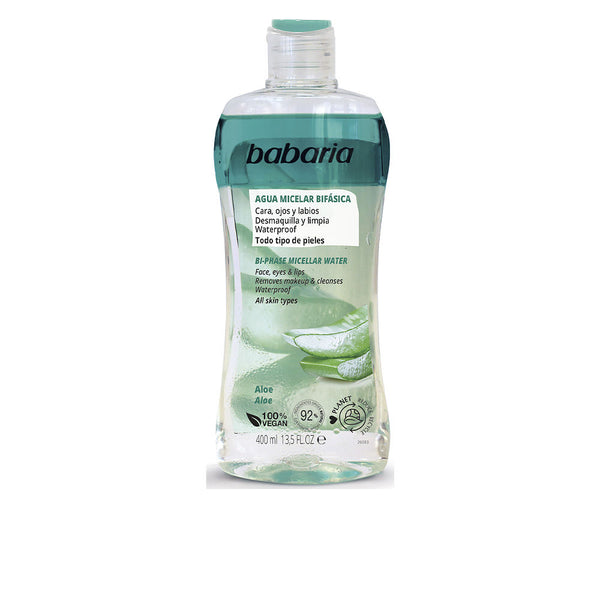 Desmaquillador bifasico mikrosellivesi aloe vera 400 ml - BABARIA