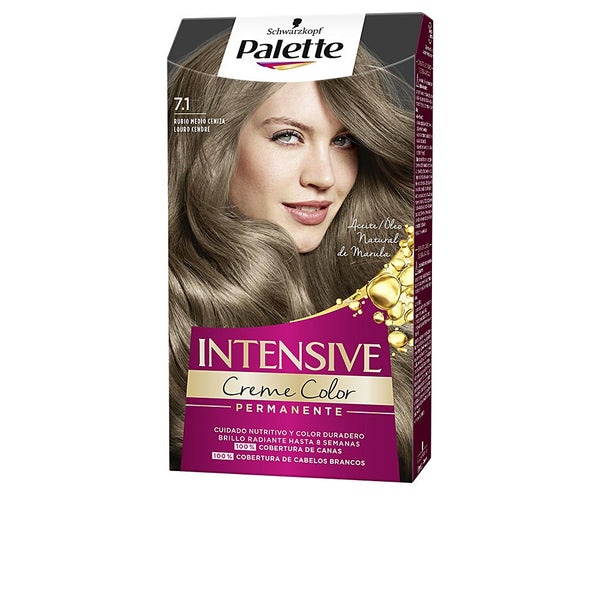 Palette Intensive Dye #7.1-Medium Ash Blonde 1 U