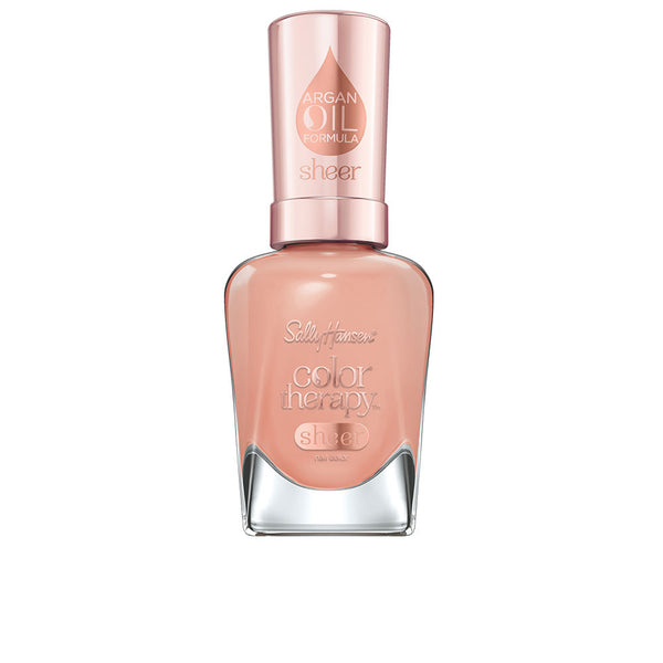 Color therapy sheer color and care polish #205-pink moon 14.7 ml - SALLY HANSEN