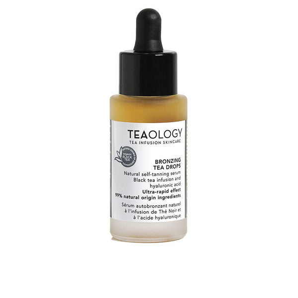 Bronzing tea drops luonnollinen itseruskettava seerumi 30 ml - TEAOLOGY