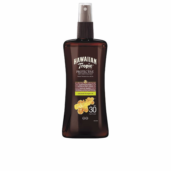 Coconut & argan kuivaöljy spf30 suihke 200 ml - HAWAIIAN TROPIC