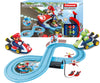 Carrera First -autorata, Nintendo Mario Kart -teemalla. Radoilla ajavat Mario ja Yoshi -hahmot. Suositeltu ikä: 24 kuukautta ja sitä vanhemmat.