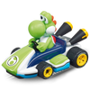 Carrera First -autorata, jossa Nintendo Mario Kart -teemalla varustetut autot: Mario ja Yoshi. Ikäsuositus 2 vuodesta ylöspäin.
