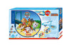 Paw Patrol -teemainen Carrera First -autorata, jossa on 3,5 metriä rataa ja kilpa-ajoneuvot.