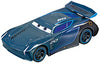 Carrera First -autorata Cars Power Duell 24m. Ratatyyli: Cars. Kuvassa kaksi autorata-autoa radalla.