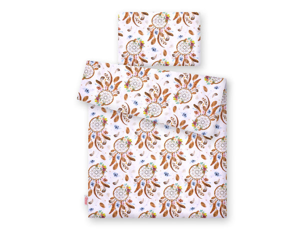 Pussilakanasetti Vauvalle - 135X100cm - Dream Catchers White