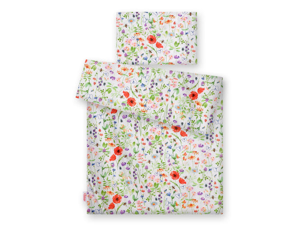 Pussilakanasetti Vauvalle - 135X100cm - Meadow