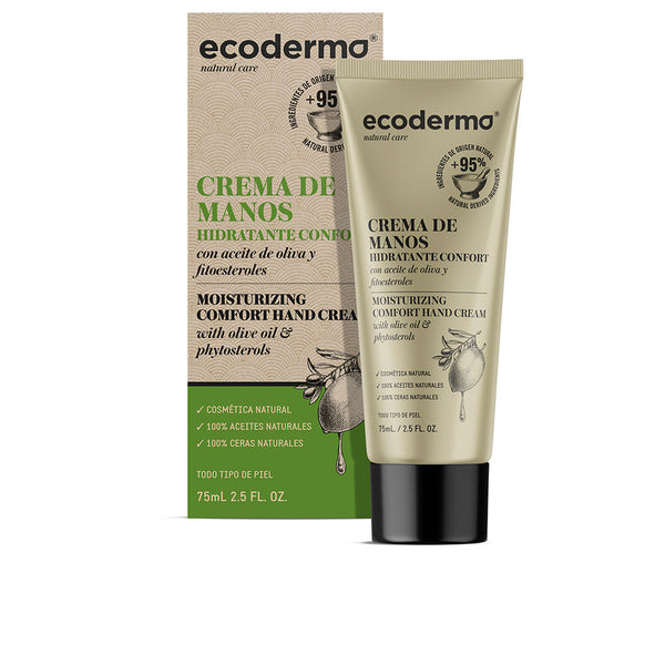 Crema de manos kosteuttava hoitovoide 75 ml - ECODERMA