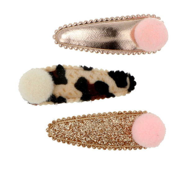Pompom clips 3 kpl - INCA