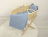 Moseskorin Peito Ja Tyyny - Teddy Bear - Pastel Blue