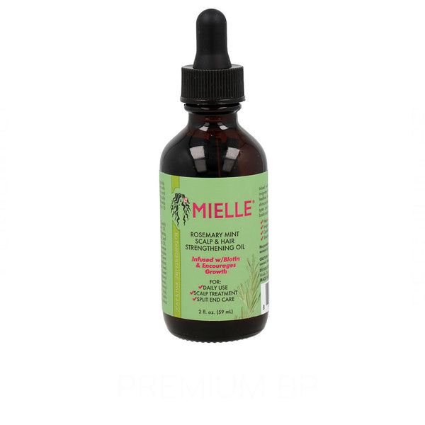 Rosemary mint minttuöljy vahvistamaan päänahkaa ja hiuksia 59 ml - MIELLE