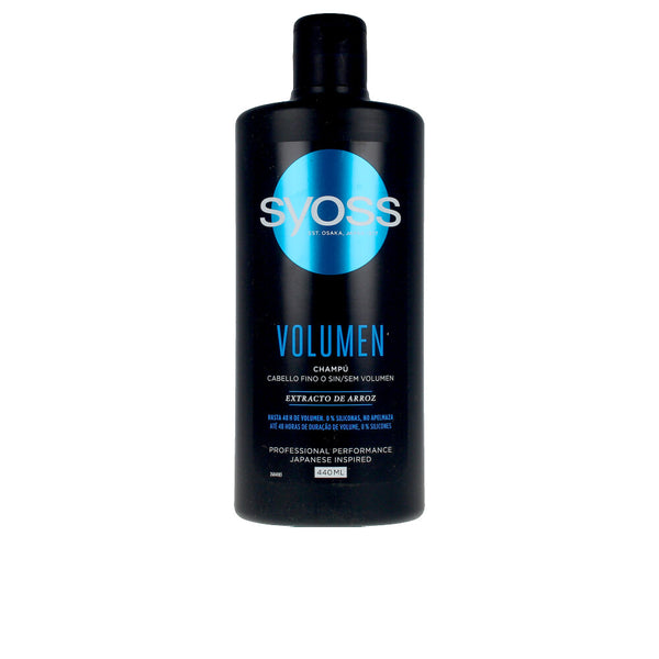 Volumen shampoo hienoille, hengettömille hiuksille 440 ml - SYOSS