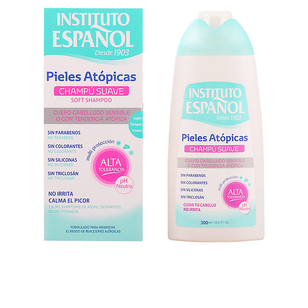 Piel atópica hellävarainen shampoo 300 ml - INSTITUTO ESPAÑOL