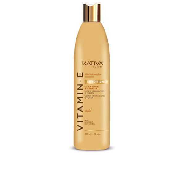 Vitamin e biotiini & bambu hoitoaine 355 ml - KATIVA