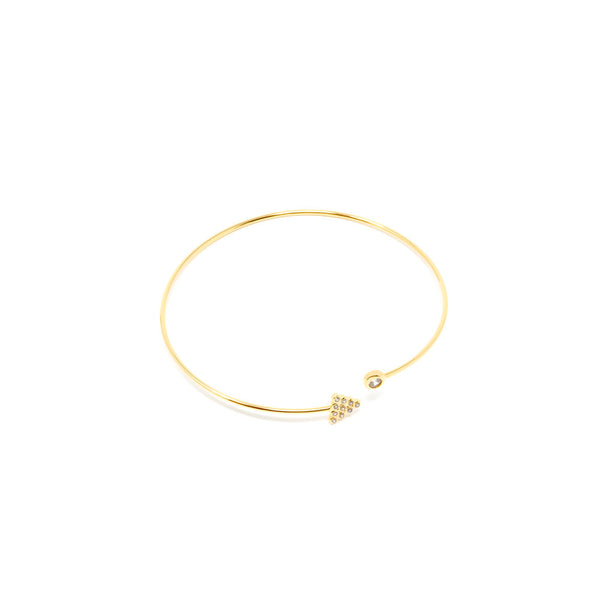 Rigid Coney Bracelet #Shiny Gold 1 U