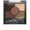 Scandaleyes varjostuspaletti #002-brixton brown 3.80 gr - RIMMEL LONDON