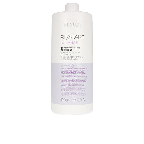 Re-start balance rauhoittava puhdistava shampoo 1000 ml - REVLON
