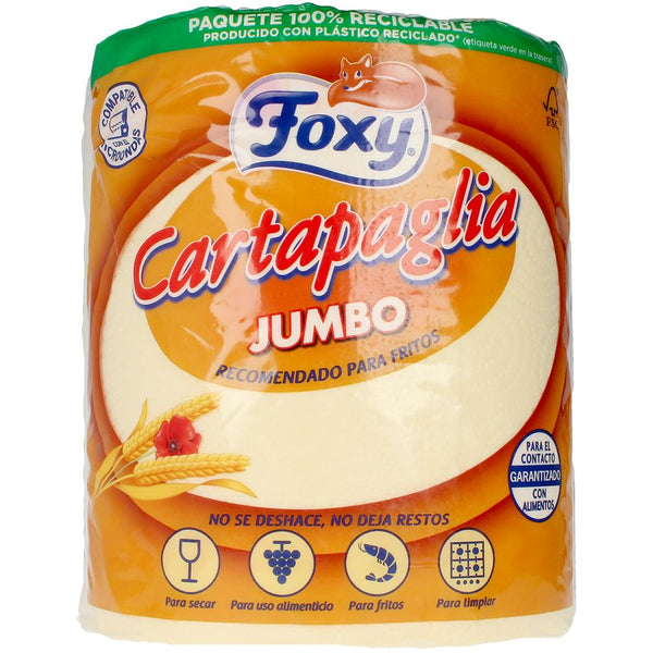Cartapaglia jumbo erikoiset paistetut keittiöpaperit 60 metriä 1 kpl - FOXY