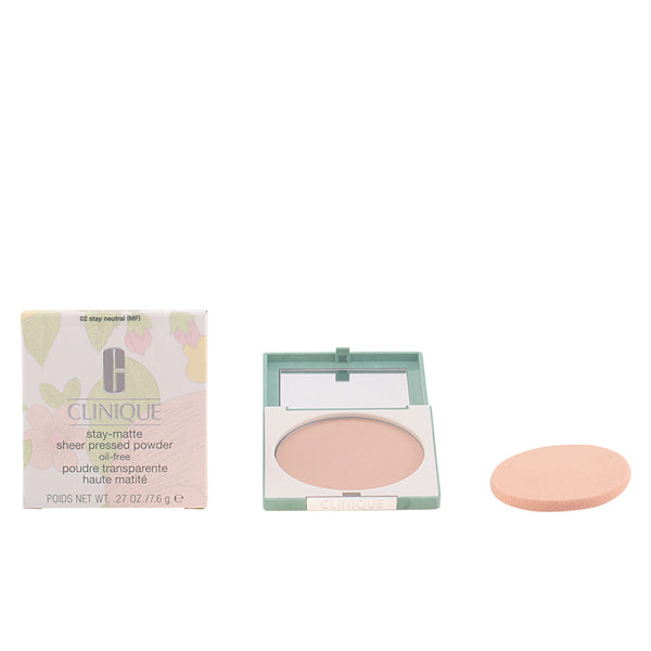 Stay matte sheer powder #02-stay neutral 7,6 g - CLINIQUE
