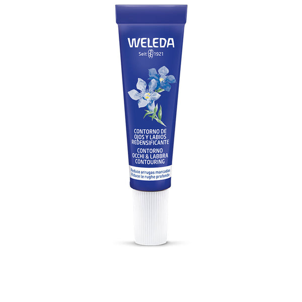 Blue gencentian and edelweiss tiivistävä silmä- ja huulikontuurivoide 10 ml - WELEDA