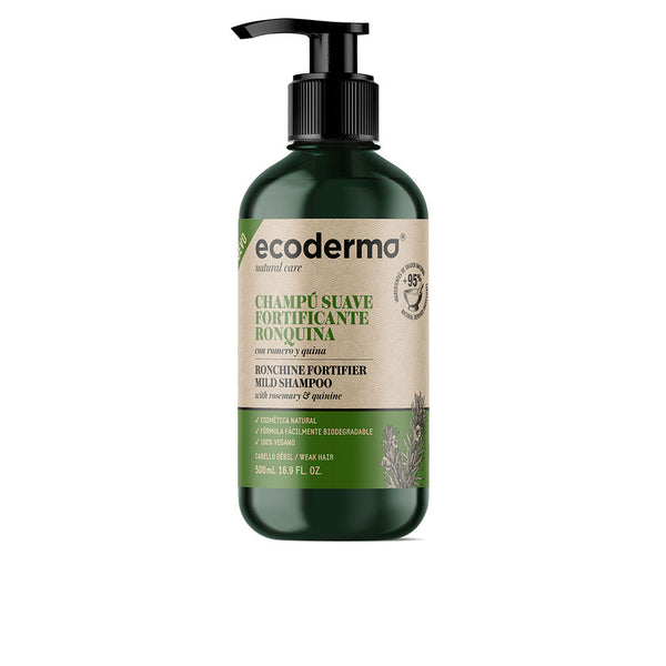 Champú suave vahvistava ronquina 500 ml - ECODERMA
