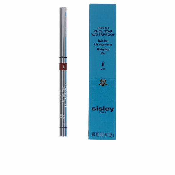 Phyto khol star waterproof #6-matte kastanja 1,2 gr - SISLEY