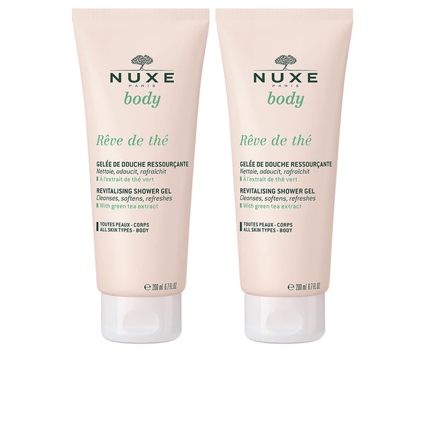 Rêve de thé vitalisoiva sukujelupakkaus 2 x 200 ml - NUXE