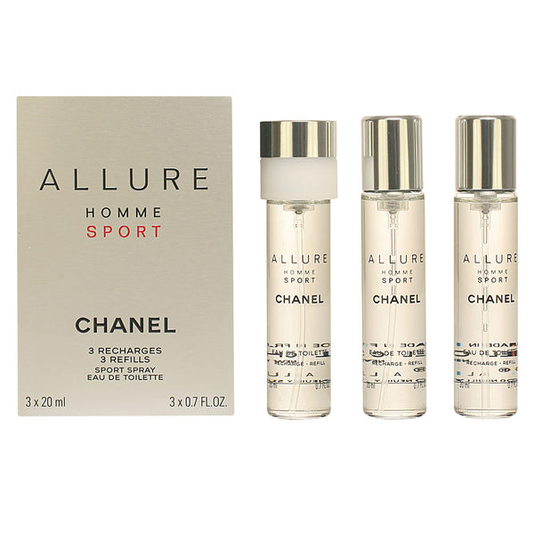 Allure homme sport vaihtopakkaukset 3 x 20 60 ml - CHANEL