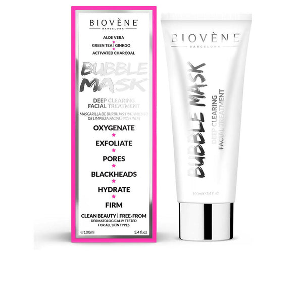 Bubble mask syväpuhdistava kasvohoito 100 ml - BIOVÈNE