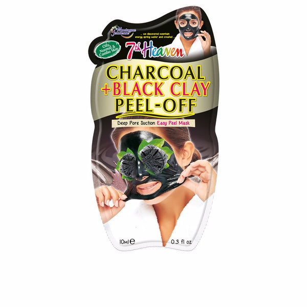 Peel-off aktiivihiili + musta savi -naamio 10 ml - 7TH HEAVEN