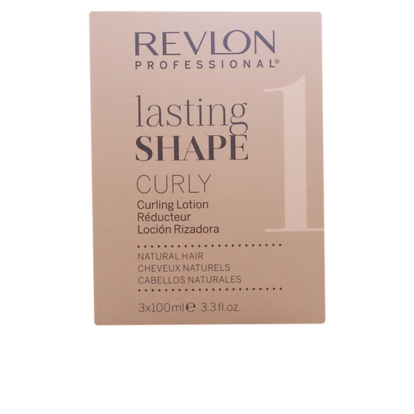 Lasting shape curling lotion natural hair 3 x 100 ml - REVLON