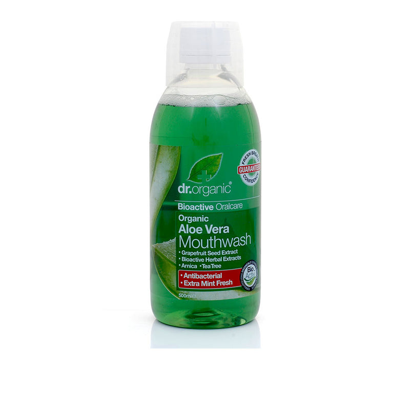Dr. Organic Aloe vera suuvesi 500 ml | Vuodevaatteet.fi