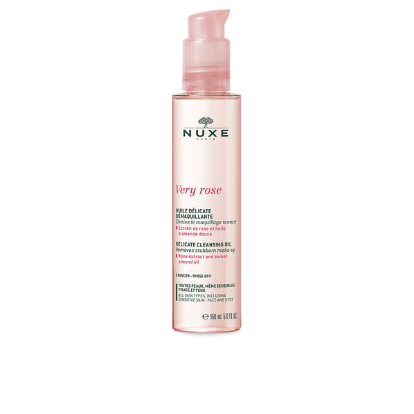 Very rose hieno puhdistusöljy 150 ml - NUXE