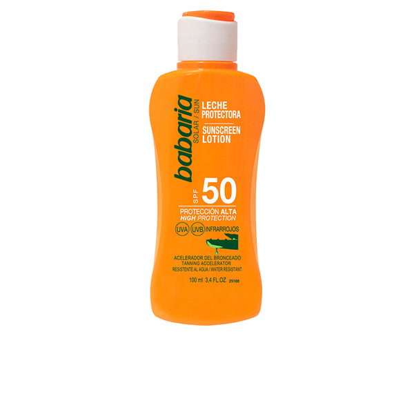 Leche Protectora Solar Con Aloe Vera Spf50 100Ml